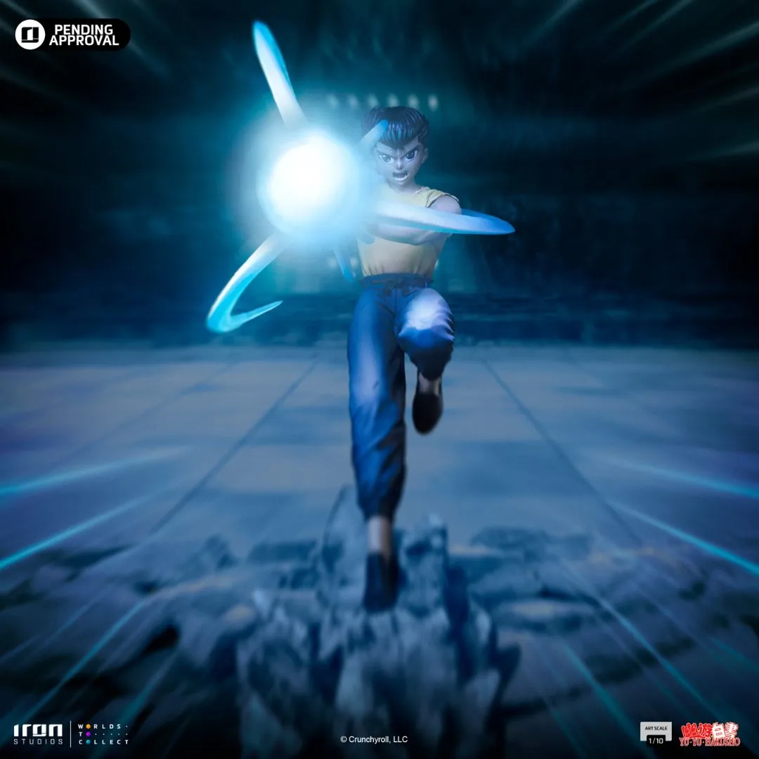 Yusuke Urameshi Yuyu Hakusho Statue By Iron Studios