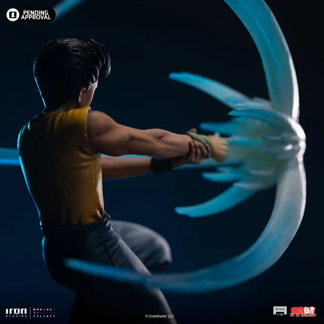 Yusuke Urameshi Yuyu Hakusho Statue By Iron Studios