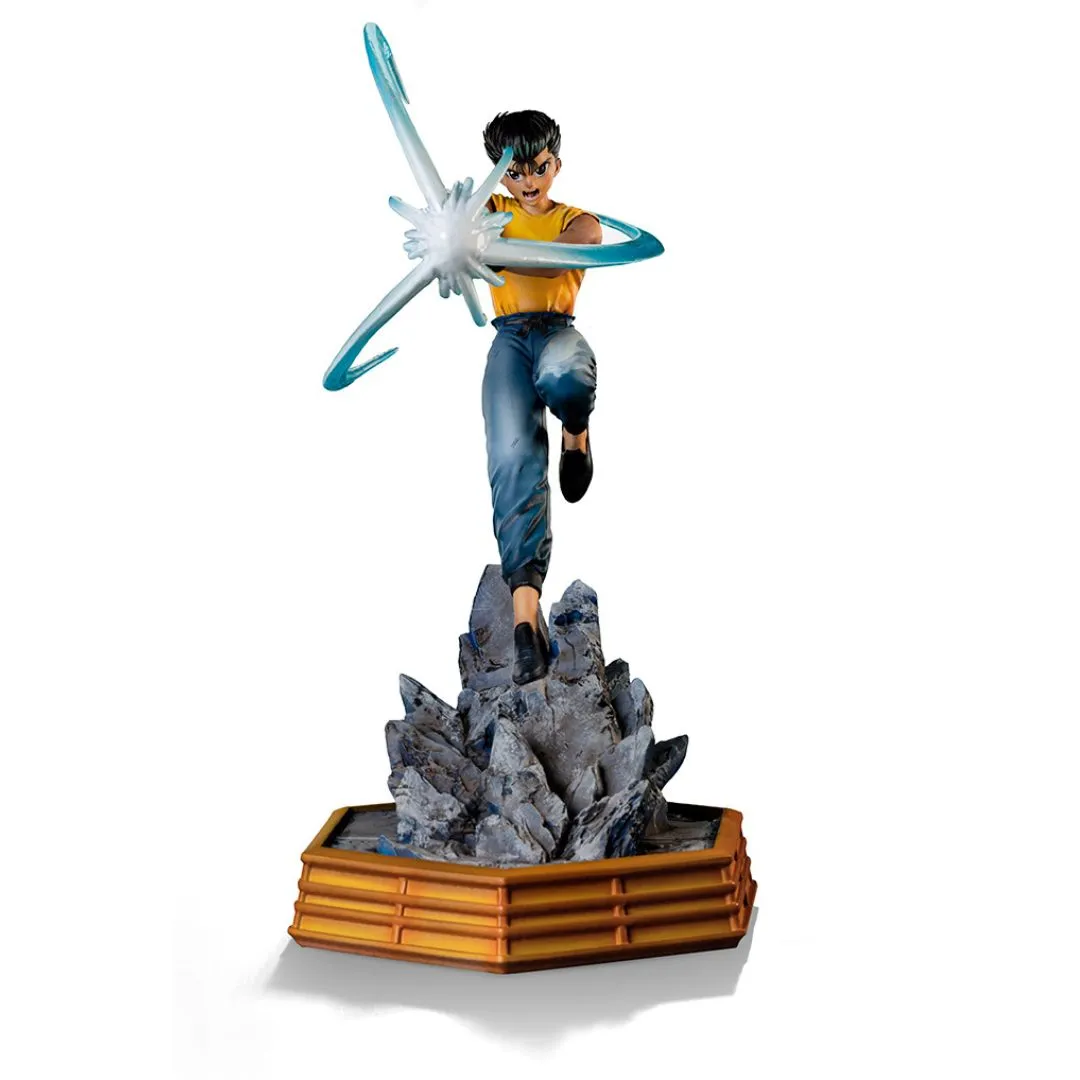 Yusuke Urameshi Yuyu Hakusho Statue By Iron Studios