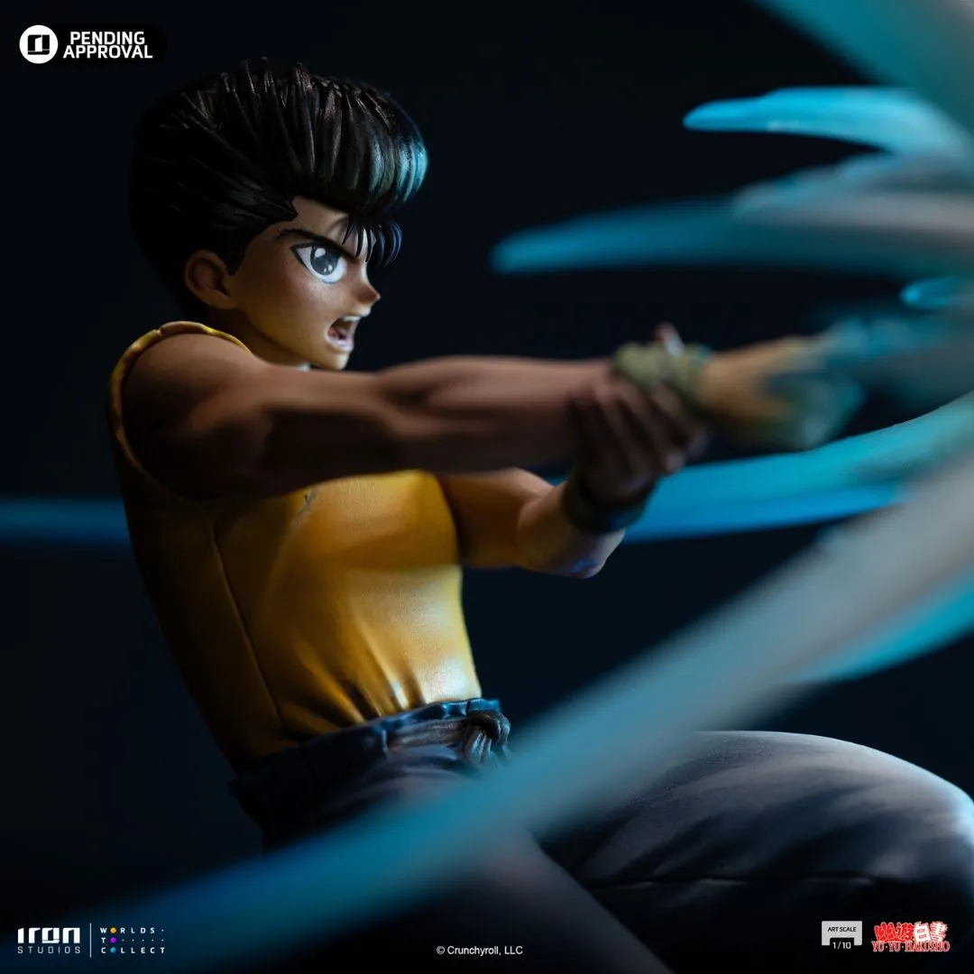 Yusuke Urameshi Yuyu Hakusho Statue By Iron Studios