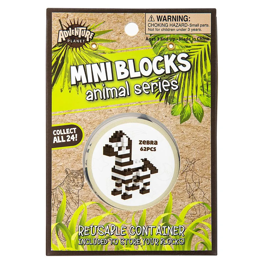 Zebra - Mini Blocks